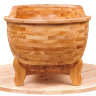 Деревянная ванна ручной работы (американский орех) - 